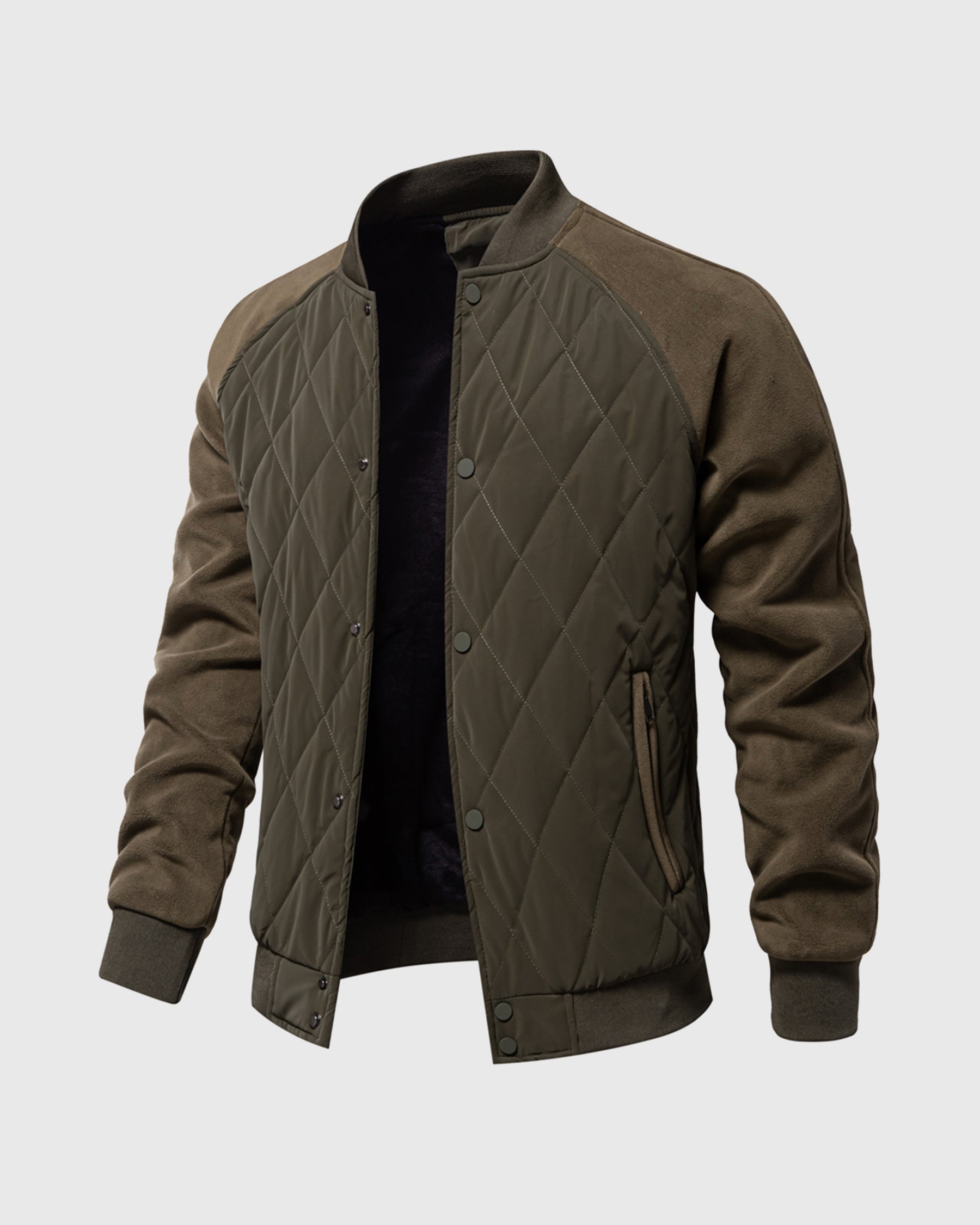 Tim diamond quilted Bomber Jacket