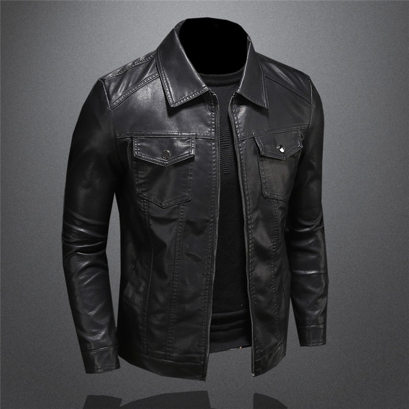 Baker™ - Modern Leather Jacket