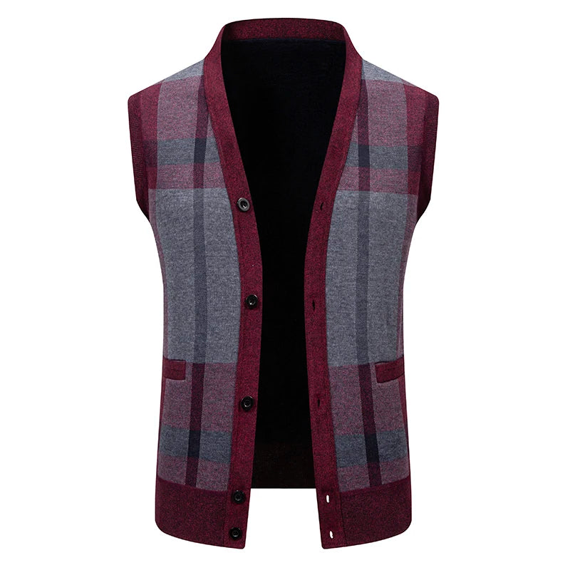 Whitford™ Plaid Knit Vest