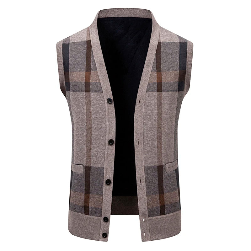Whitford™ Plaid Knit Vest