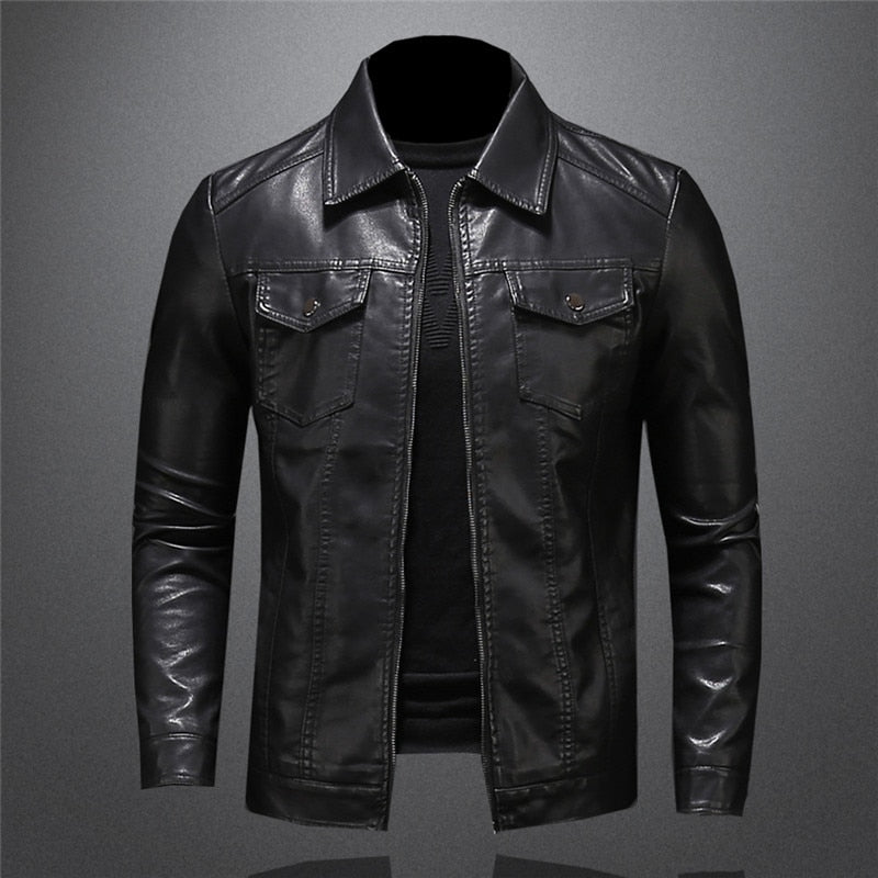 Baker™ - Modern Leather Jacket