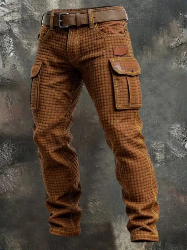 Rafello&Co | Rugged Quilted Cargo Pants