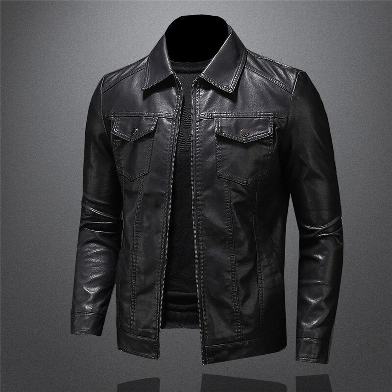 Baker™ - Modern Leather Jacket